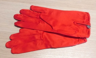 rukavice společenské červené RS 15