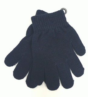 rukavice dětské strečové tmavě modré RU 048