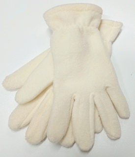 rukavice fleece béžové dámské RU 09