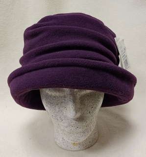 klobouk dámský vycházkový vínový 61301.8