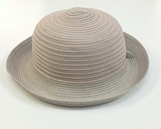 klobouk letní dámský šedý 40127.6