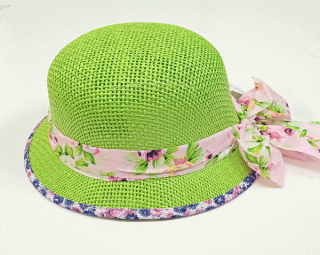 klobouk dívčí letní kiwi 10247.2