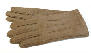 rukavice vycházkové béžové dámské 47.6