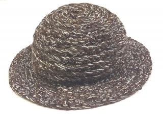 klobouk dámský pletený hnědý 5704.100