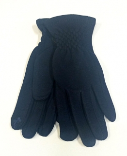 rukavice dámské vycházkové tmavě modré prstové 43419.20