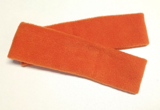 čelenka fleecová dětská oranžová 2600.40