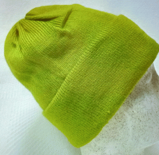 čepice pletená kiwi X206