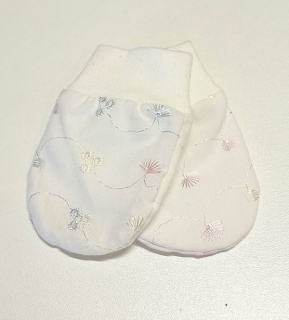 rukavice kojenecké bílé madeira 0211.1