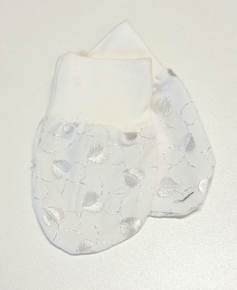 rukavice kojenecké bílé madeira 0211.3