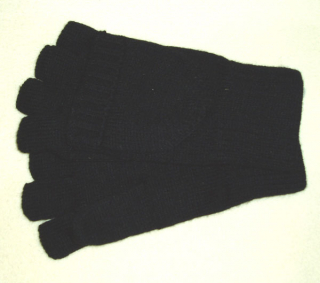rukavice bez prstů pánské černé R301