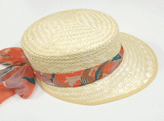 klobouk letní dámský slaměný 40133.1