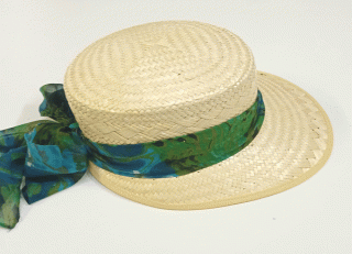klobouk letní dámský slaměný 40133.4