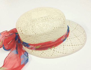 klobouk letní dámský slaměný 40132.3