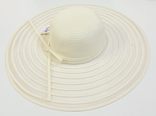 klobouk letní dámský béžový 40109.3