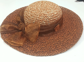 klobouk dámský letní slaměný 40417.46