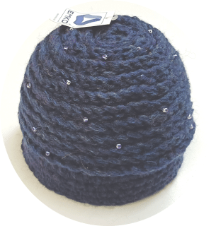 čepice dámská zimní pletená 6701.28