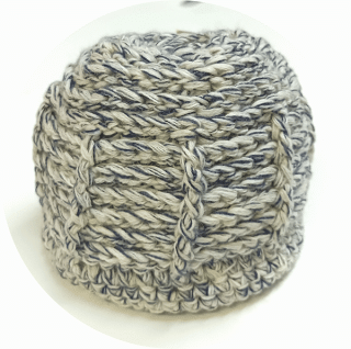 čepice dámská pletená zimní 6701.36