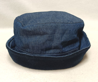 klobouček džínový dívčí F8