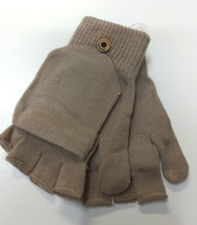 rukavice, návleky bez prstů s kapsou béžové 43055.4