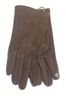rukavice dámské vycházkové béžové prstové 43058.4