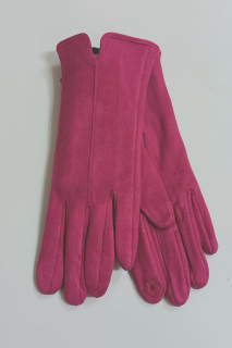 rukavice dámské vycházkové pink prstové 43058.32