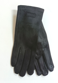 rukavice dámské vycházkové prstové černé 43059.1