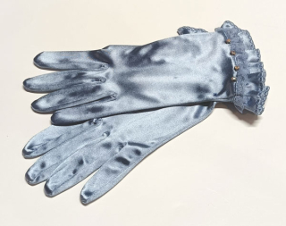 rukavice společenské modré 48363.23