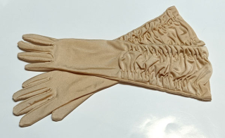 rukavice společenské béžové 48306.4