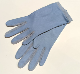rukavice společenské, vycházkové, modré 48353.21