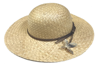 klobouk dámský letní slaměný béžový 40128