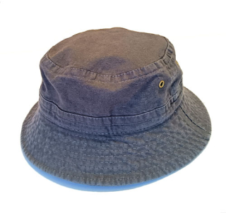 klobouk látkový pánský bavlněný šedý 81327.8