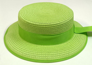 klobouk letní dámský slaměný kiwi 40143.17
