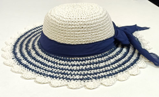 klobouk letní dámský slaměný 40144