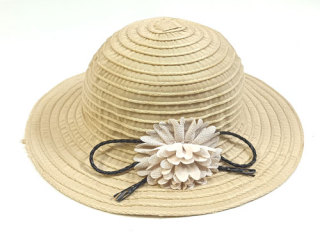 klobouk dámský, letní, látkový, béžový 40145.4