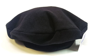 baret fleecový černý zimní 6415.1