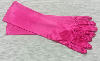 rukavice společenské saténové pink, růžové 48336.32