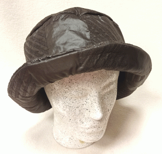 klobouk dámský tmavě hnědý 61138